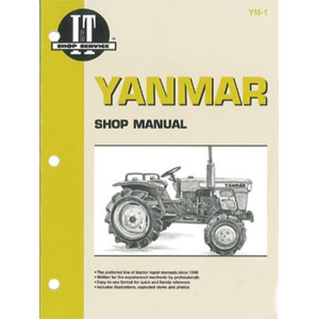 AFTERMARKET IAndT Shop Manual YM1 for Yanmar YM135 YM135D YM155 YM195 YM240 YM330 Plus MAR60-0024